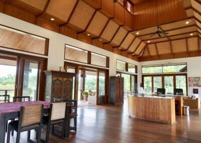 Luxury Thai Lanna house for sale in Doi Saket Chiang Mai