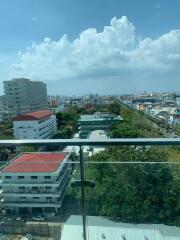 City view from balcony