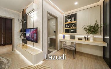 2 Bedroom 1 Bathroom 45 SQ.M Aspire Huai kwang