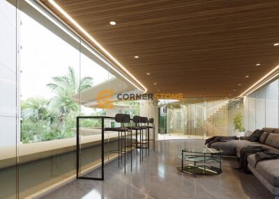 คอนโดนี้มี 1 ห้องนอน  อยู่ในโครงการ คอนโดมิเนียมชื่อ Secret Garden Condominium Wongamat Pattaya 