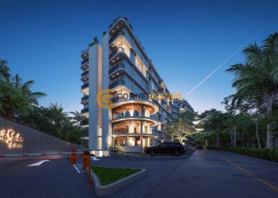 คอนโดนี้มี 1 ห้องนอน  อยู่ในโครงการ คอนโดมิเนียมชื่อ Secret Garden Condominium Wongamat Pattaya 