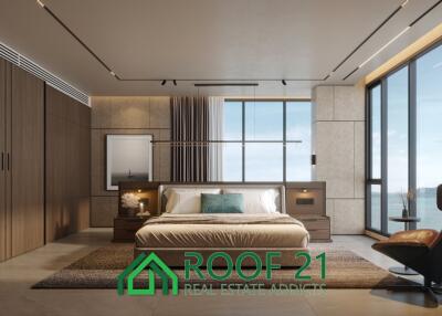 New Project Exclusive Penthouse Low-Rise Condo Beachfront in Na Jomtien Pattaya Prime location in Jomtien amidst the largest development boom