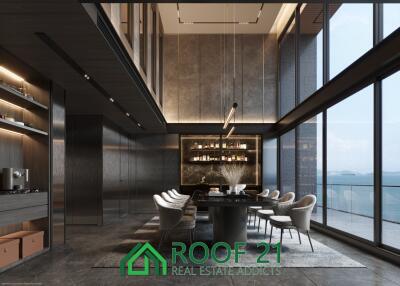 New Project Exclusive Penthouse Low-Rise Condo Beachfront in Na Jomtien Pattaya Prime location in Jomtien amidst the largest development boom