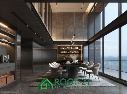 New Project Exclusive Penthouse Low-Rise Condo Beachfront in Na Jomtien Pattaya Prime location in Jomtien amidst the largest development boom