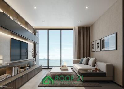 New Project Exclusive Penthouse Low-Rise Condo Beachfront in Na Jomtien Pattaya Prime location in Jomtien amidst the largest development boom