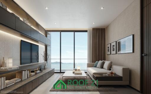 New Project Exclusive Penthouse Low-Rise Condo Beachfront in Na Jomtien Pattaya Prime location in Jomtien amidst the largest development boom