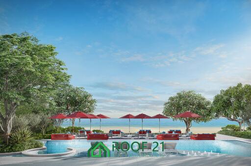 Discover Exclusive Low-Rise 1 bed Beachfront Living in Na Jomtien Pattaya – The Ideal Location in Jomtien Undergoing Its Biggest Development Yet!