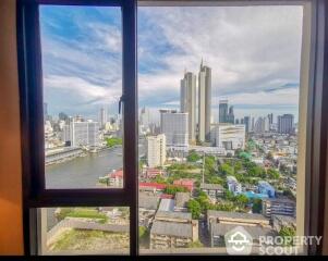 1-BR Condo at Ban Chao Phraya Condo near MRT Hua Lamphong