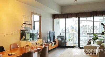 2-BR Condo at The Lofts Asoke near MRT Phetchaburi