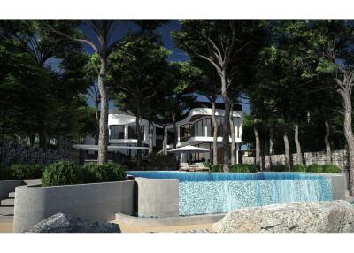 Luxury 3-bedroom Beachfront Pool Garden Villa for Sale