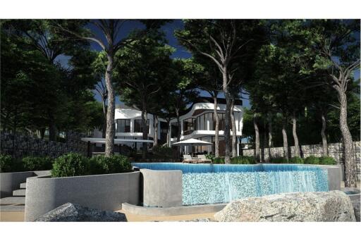 Luxury 3-bedroom Beachfront Pool Garden Villa for Sale