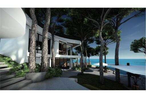 Luxury 3-bedroom Beachfront Pool Garden Villa for Sale