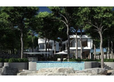 Luxury 3-bedroom Beachfront Pool Garden Villa for Sale