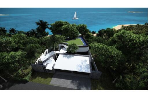 Luxury 3-bedroom Beachfront Pool Garden Villa for Sale