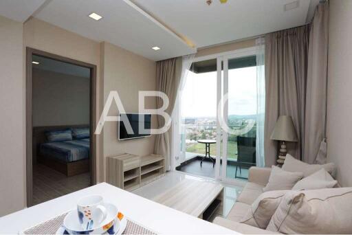 Ocean View 1 Bed 1 Bath Condo in Bang Saray CS8780