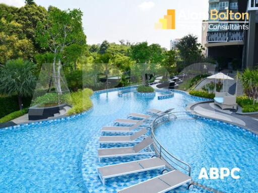 Ocean View 1 Bed 1 Bath Condo in Bang Saray CS8780