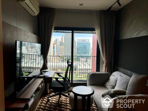 1-BR Condo at Life Asoke Hype near ARL Makkasan