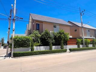 Exterior view of a residential building