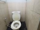 Small bathroom with a toilet