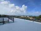 Rooftop terrace with scenic views