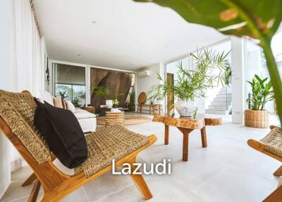 Brand New Sea View Villa in Excellent Location, 300m to Lamai Beach!