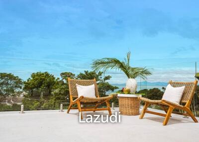 Brand New Sea View Villa in Excellent Location, 300m to Lamai Beach!