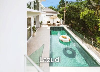 Brand New Sea View Villa in Excellent Location, 300m to Lamai Beach!