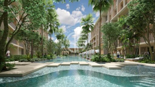 2 Bedroom Condominium Thai chic design nearby Bangtao beach