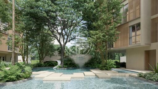 2 Bedroom Condominium Thai chic design nearby Bangtao beach