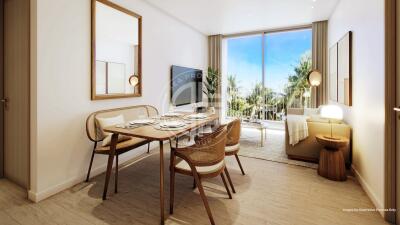 2 Bedroom Condominium Thai chic design nearby Bangtao beach