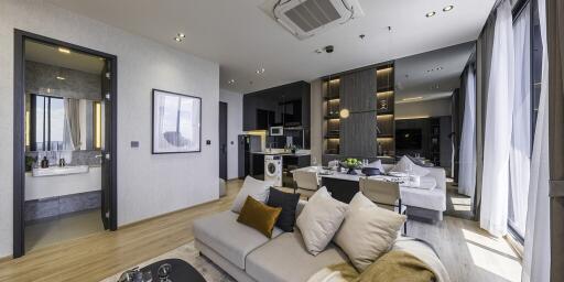 2-bedroom new condo for sale a mere 150m from BTS Ari