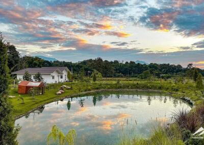 California Style Wooden Cottage Pool Villa In Mae On