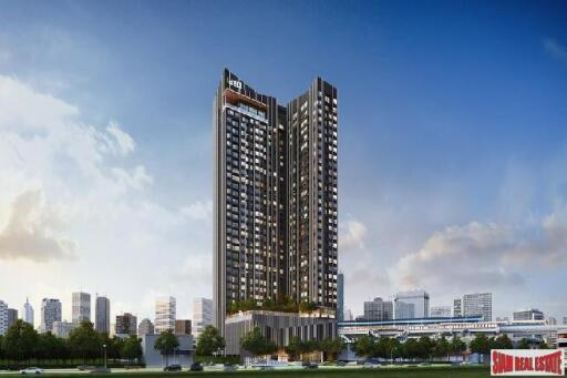 New High-Rise Condo in Construction by Leading Thai and Japanese Developers at Sukhumvit-Rama 4, Phra Khanong - 3 Bed Units