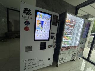 Vending machines in the common area of a building