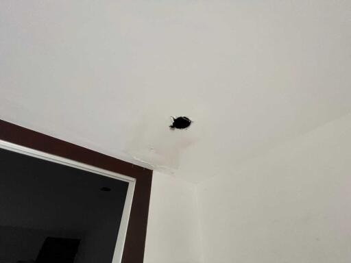 Ceiling with a hole