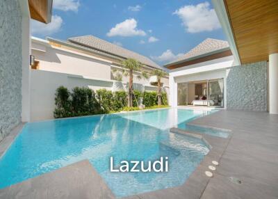 4-Bedrooms Modern Luxury Pool Villa in Bangtao For Rent