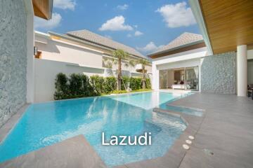 4-Bedrooms Modern Luxury Pool Villa in Bangtao For Rent