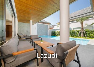 4-Bedrooms Modern Luxury Pool Villa in Bangtao For Rent