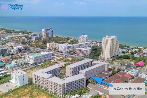 Downtown 1-Bedroom Condo in Hua Hin at La Casita