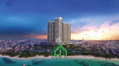 Pre-Sale Opportunity: 1-Bedroom Condo with Stunning Beach View in New High-Rise of Jomtien, Pattaya