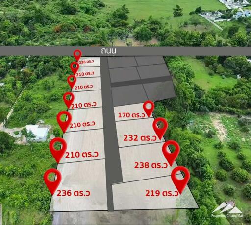 Land Plots For Sale In Nam Phrae, Hang Dong