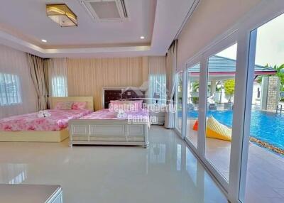 Recently completed, 4 bedroom, 2 bathroom, pool villa for sale in Huay Yuay.