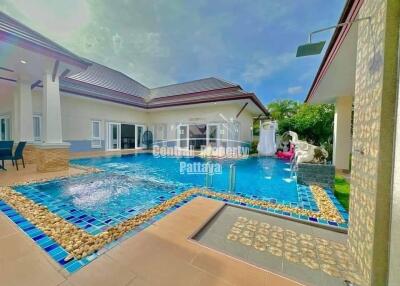 Recently completed, 4 bedroom, 2 bathroom, pool villa for sale in Huay Yuay.