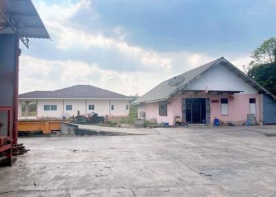 Outdoor view of multiple residential buildings