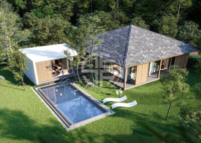 3-Bedroom Private Pool Villa Harmonize with nature in Naiyang area