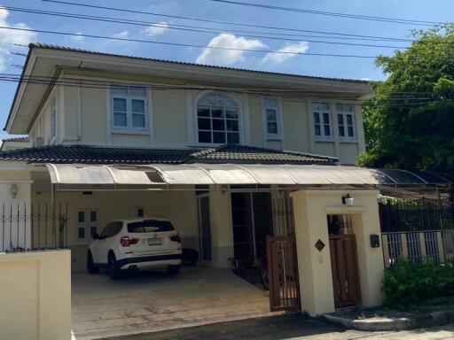 For Rent Bangkok Single House Golden Nakhara Village On Nut 65 Prawet