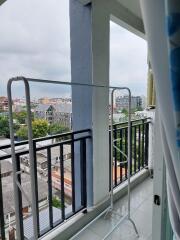 Balcony with city view