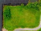 aerial view of vacant land