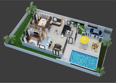 Two Bedroom Pool Villa 5 M.Baht For Sale