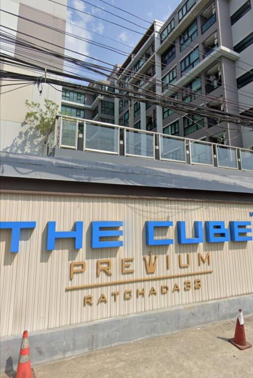 Exterior view of The Cube Premium Ratcahda condominium